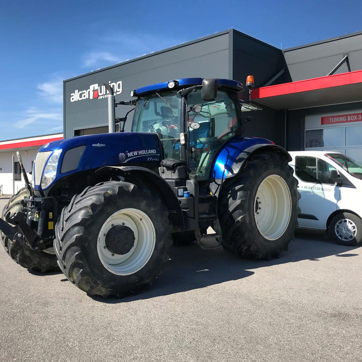 New holland tractor